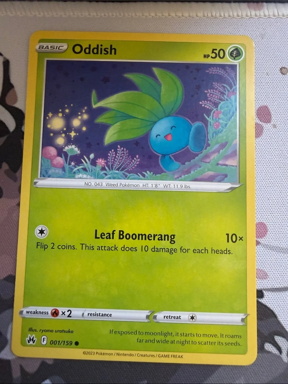 🌸 Flower Pokémon Card Lot | Oddish Roserade Cherubi Petilil ✨5/$25✨